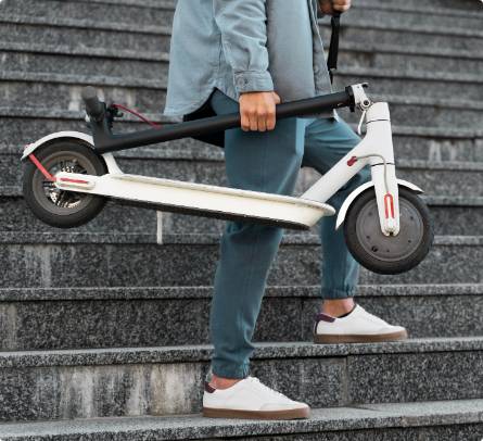 One-piece folding